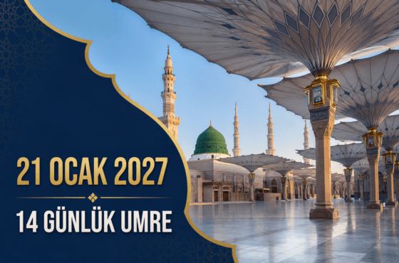 21 OCAK 14 GÜNLÜK UMRE